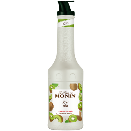 op. 1 l Puree Kiwi - Le Fruit de MONIN - gęsty przecier owocowy do napojów i deserów