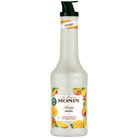 op. 1 l Puree Mango - Le Fruit de MONIN - gęsty przecier owocowy do napojów i deserów