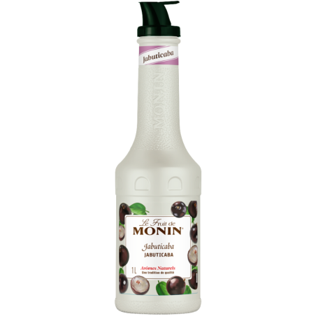 op. 1 l Puree Jabuticaba - Le Fruit de MONIN - gęsty przecier owocowy o egzotycznym jagodowo-winogronowym smaku