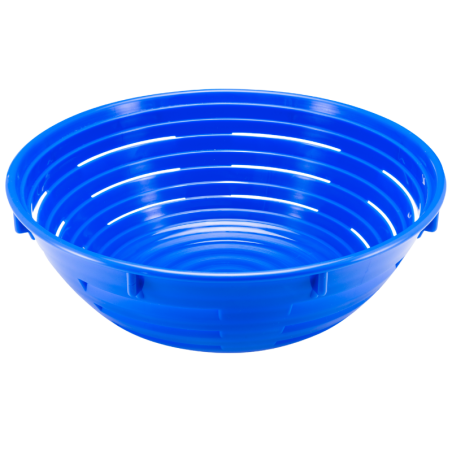 śr. 250 mm - okrągły kosz garowniczy z tworzywa - do wyrastania ciasta chlebowego - poj. 1500 g - nr. kat. 48729 Thermohauser