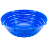 śr. 250 mm - okrągły kosz garowniczy z tworzywa - do wyrastania ciasta chlebowego - poj. 1500 g - nr. kat. 48729 Thermohauser