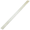 dł. 64 x szer. 5 cm - twarda linijka cukiernicza z trzema rodzajami skali do odmierzania - nr. kat. 44061 Thermohauser