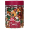 op. 70 g Mistletoe Kisses - świąteczna mieszanka posypek cukrowych do dekoracji babeczek - 3D Sprinkle Medley Fun Cakes