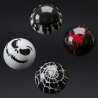 op. 4 szt. Stemple silikonowe do dekoracji pralin na Halloween - Haunted Collection makeat Chocolate World