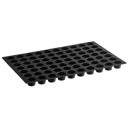 SQ007 Mini Muffin Silikomart - cukiernicza forma silikonowa do małych babeczek - śr. 45 x wys. 30 mm / poj. 40 ml x 70 porcji