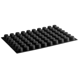 SQ007 Mini Muffin Silikomart - cukiernicza forma silikonowa do małych babeczek - śr. 45 x wys. 30 mm / poj. 40 ml x 70 porcji
