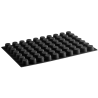 SQ007 Mini Muffin Silikomart - cukiernicza forma silikonowa do małych babeczek - śr. 45 x wys. 30 mm / poj. 40 ml x 70 porcji
