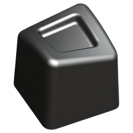 SQ047 Mini Cube Silikomart - cukiernicza forma silikonowa - kostki - dł. 25 x szer. 25 x wys. 24 mm / poj. 12 ml x 88 porcji