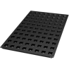 SQ047 Mini Cube Silikomart - cukiernicza forma silikonowa - kostki - dł. 25 x szer. 25 x wys. 24 mm / poj. 12 ml x 88 porcji