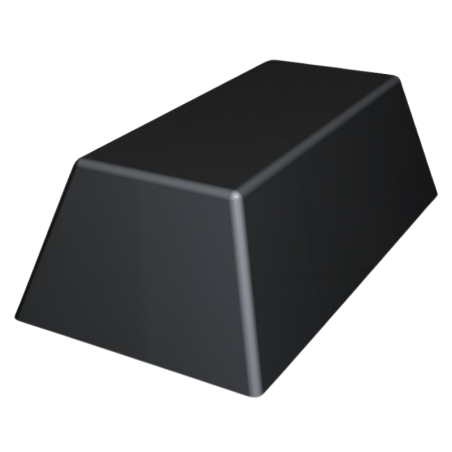 SQ069 Finanziere Silikomart - cukiernicza forma silikonowa - sztabki - dł. 70 x szer. 26 x wys. 20 mm / poj. 32 ml x 36 porcji