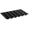 SQ059 Donuts Silikomart - cukiernicza forma silikonowa do pączków z dziurką - śr. 85 x wys. 29 mm / poj. 133 ml x 24 porcje