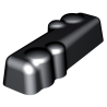 SQ038 Bulles Silikomart - cukiernicza forma silikonowa - dł. 120 x szer. 35 x wys. 30 mm / poj. 106 ml x 24 porcje