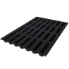 SQ083 Stripe Éclair Silikomart - cukiernicza forma silikonowa - dł. 130 x szer. 28 x wys. 28 mm / poj. 95 ml x 28 porcji