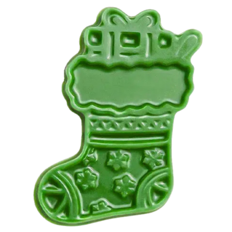 op. 150 szt. Skarpety na prezenty - zestaw dekoracji czekoladowych - dł. 28 x szer. 24 mm - nr. kat. 33412 Barbara Decor