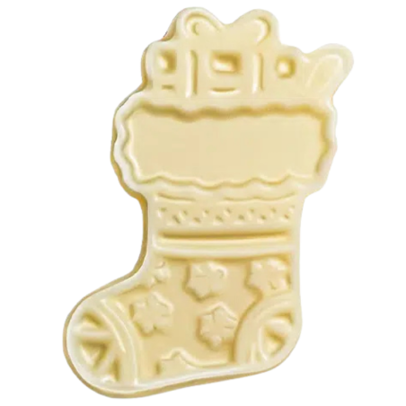 op. 150 szt. Skarpety na prezenty - zestaw dekoracji czekoladowych - dł. 28 x szer. 24 mm - nr. kat. 33412 Barbara Decor