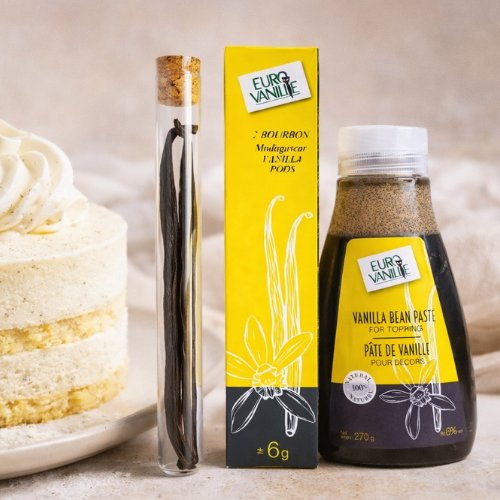 Pasta waniliowa z ziarnami wanilii Bourbon z Madagaskaru Eurovanille