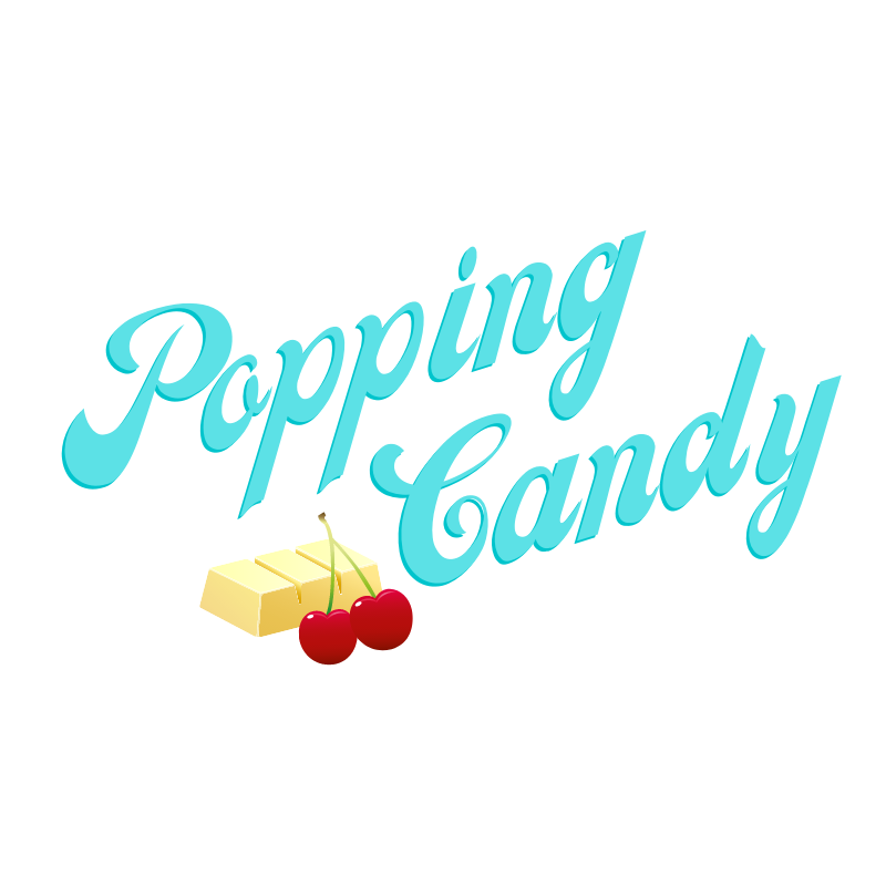 POPPING CANDY CHERRY WHITE CHOCOLATE