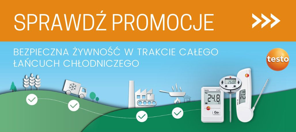 Termometry gastronomiczne TESTO - PROMOCJA
