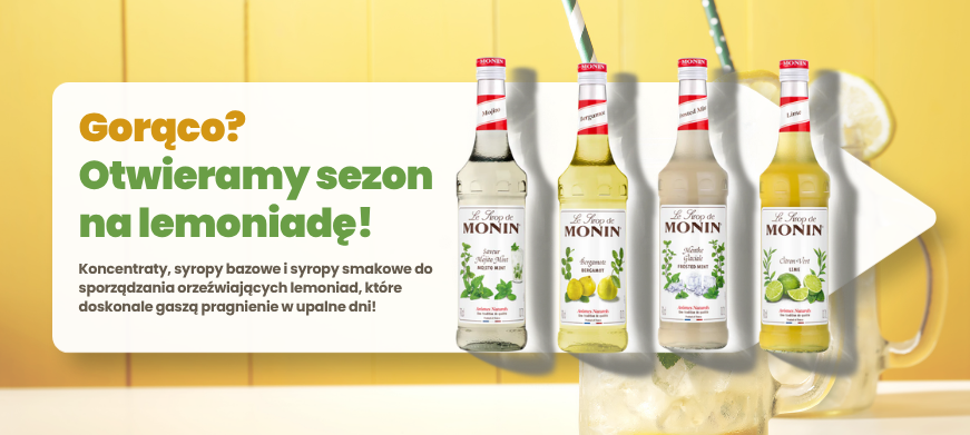 Czas na lemoniadę! Orzeźwiające smaki do gaszenia pragnienia w upalne dni!