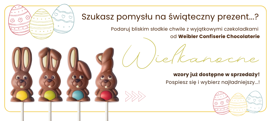 Czekoladowe prezenty na Wielkanoc!